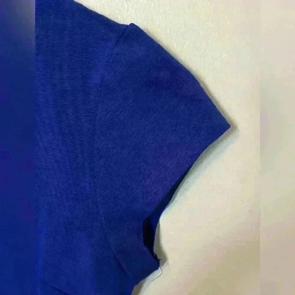 Navy crew neck mini dress - Picture 5 of 10